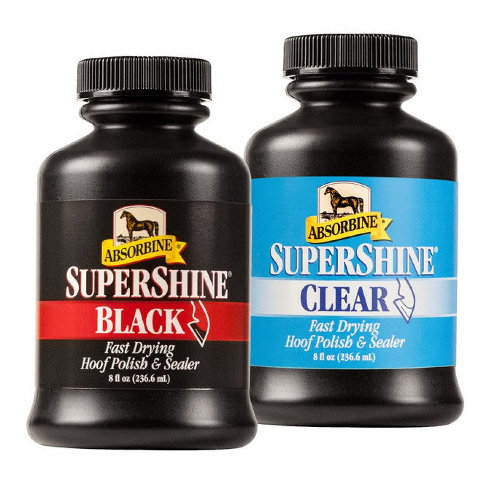 Absorbine SUPERSHINE Hoof Polish Foxwood Equestrian | Showing Tack and Saddlery Store