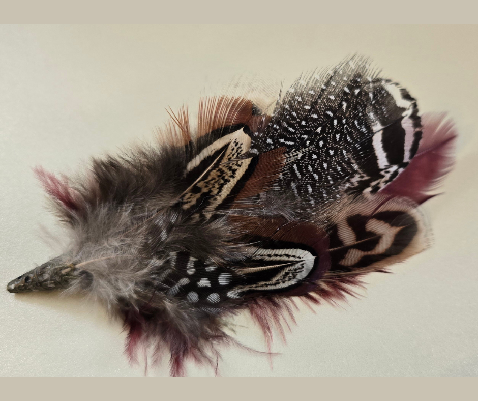 Small Feather Hat Pin Foxwood Equestrian - Showing Tack and Saddlery