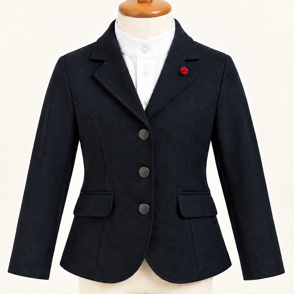 Child's Fabric Lapel - Red Hurlford
