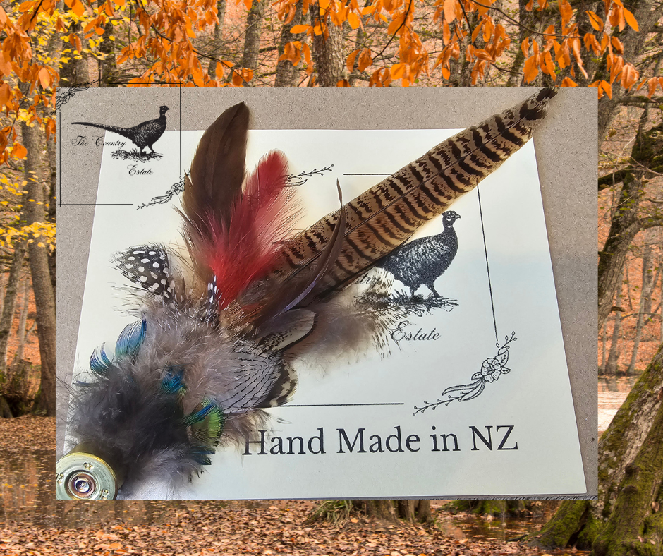 Feather Hat Pin- Medium The Country Estate