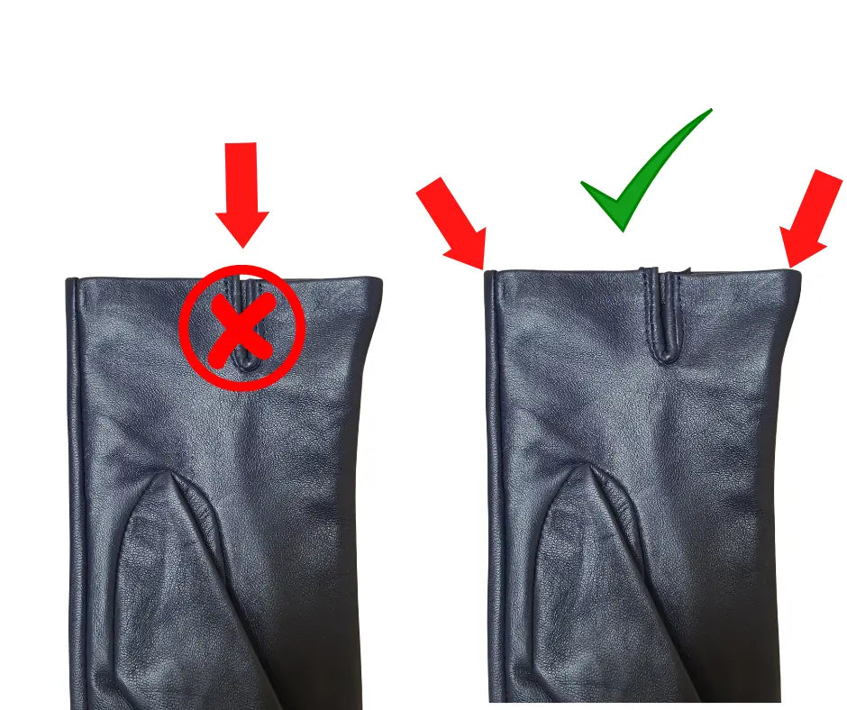 Hurlford Navy Leather Riding Gloves Childs (Copy) Hurlford