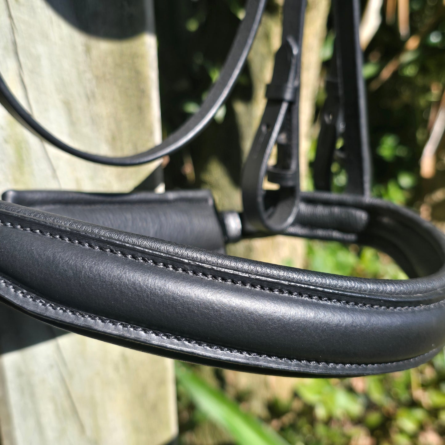 GES Reno Double Bridle| Black  Foxwood Equestrian | Showing Tack and Saddlery Store