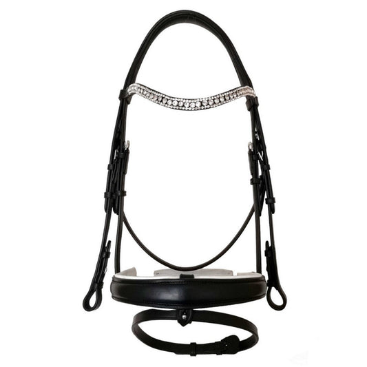 GES Rio Snaffle White With Reins GES Equestrian