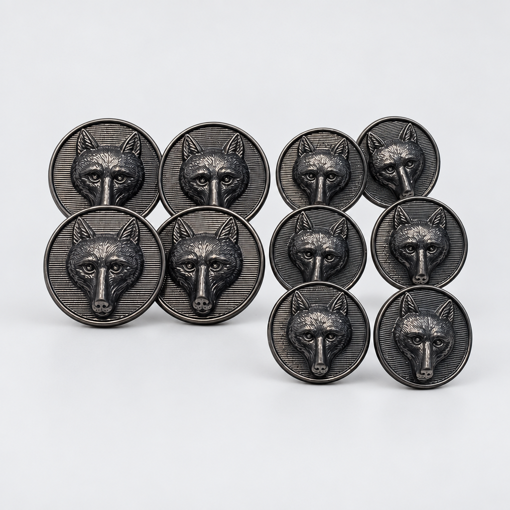 Navy Foxhead Button Sets  Foxwood Equestrian | Showing Tack and Saddlery Store